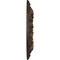 Ekena Millwork Whitman Ceiling Medallion (For Canopies up to 3 3/4"), Hand-Painted Rust, 13"OD x 1 3/8"P CM13WHRUS - alternate 2